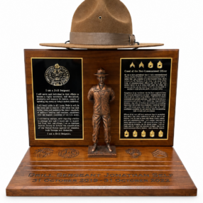 Drill Sergeant Hat Stand